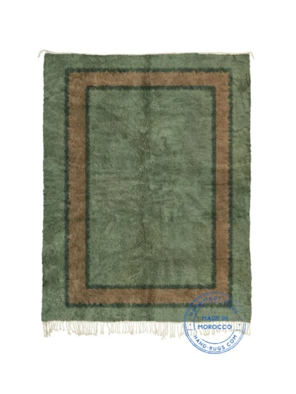 Dark Green Rug - Elegant Boho Chic Decor