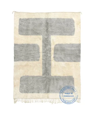 Gray 9x12 Morocco Area Rugs